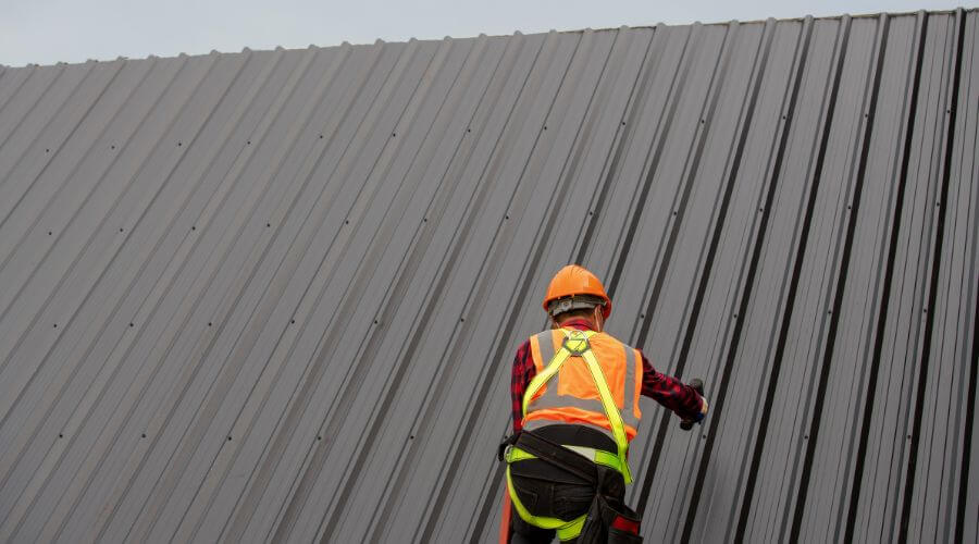 Professional metal roof installation in Schwenksville, PA